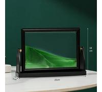 Creativo Moving Sabbia Arte Stile Ritratto Flowing Sandscape Foto Ornamento Gift