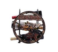 Creativo - Portavino a forma di testa di cavallo, realizzato a mano, decorazione per la casa