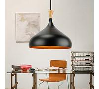 Creativo Semplice lampadario a soffitto Illuminazione lampade a Sospensione in Legno per l'arredamento della Stanza, apparecchi di luci del corridoio Regolabili in Altezza, lampade da