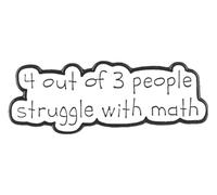 Creativo smalto spilla funzione matematica spilla gioielli spilla, Klein, Metallo non prezioso