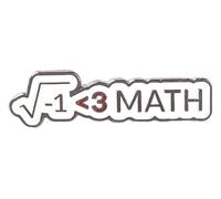 Creativo smalto spilla funzione matematica spilla gioielli spilla, Klein, Metallo non prezioso