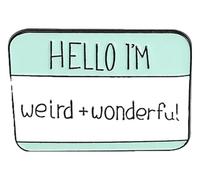 Creativo smalto spilla funzione matematica spilla gioielli spilla, Klein, Metallo non prezioso