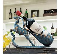 Creativo Wine Rack Deer Decorazione Soggiorno Wine Cabinet Piccola Decorazione Decorazioni per la casa Regalo di inaugurazione della casa 30 10 22,7 centimetri Delicato Bella Wine Rack