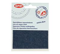 Creativstuff 1027502 Toppe di Riparazione, Denim Tessuto, Blu Scuro, Warmblut