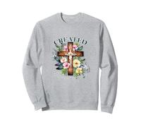 Creato con Uno Scopo Cristiano Versetto biblico Felpa