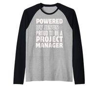 Creato da Jesus Proud Come Project Manager Christian Maglia con Maniche Raglan