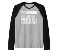 Creato da Jesus Proud di Essere cantautore Christian Maglia con Maniche Raglan