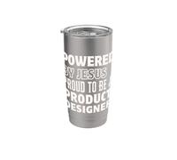 Creato da Jesus Proud per essere il Product Designer Christian Bicchiere termico in acciaio inox doppia parete