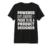Creato da Jesus Proud per Essere Il Product Designer Christian Maglietta Premium