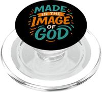 Creato In Immagine Di Dio Genesi 1 27 - Vintage Christian PopSockets PopGrip per MagSafe