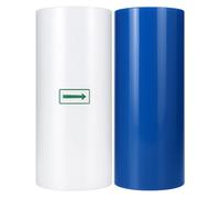 Creatorally Adesivi Trasferibili UV DTF per Tazze, Pellicola Transfer AB per Stampante a Getto D'Inchiostro UV 30cm x 100m, Stampa Diretta su Adesivo per Metallo Color Crema (Base Bianca)