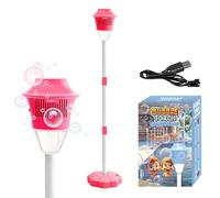 Creatore Automatico Di Bolle - Lampada Da Giardino Con Torcia A Bolle | Macchina Per Bõlle Ricaricabile Con E Musica | Atmosfera Da Sogno Giocattolo Da Esterno Per Bambini Matrimoni Feste Di Comp