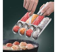 Creatore creativo di polpette per preparare polpette di carne per il