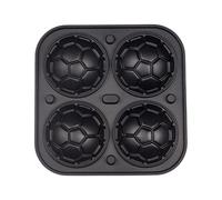 Creatore cubetti ghiaccio per palloni da calcio a cavità multiple, ideale per feste a tema, a prova perdite, a forma pallone da ghiaccio, accessori per bevande per concorsi