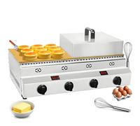 Creatore del soufflé del grado commerciale con il display digitale e le piastre di rame per i pancake ed i muffin