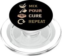 Creatore della fioriera del cemento del mestiere del calcestruzzo DIY muffa dell'artista industria PopSockets PopGrip per MagSafe