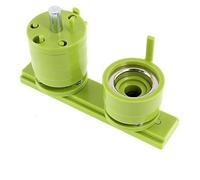 Creatore di bottoni, Modello Per Creare Bottoni Per Badge Da 25-75 Mm, Matrice Intercambiabile, Punzonatura, Guida Di Scorrimento, Rotondo Fai Te, Efficiente E,per creare spille(75mm Mold)