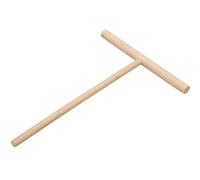 Creatore di crepe in legno a forma di T per spalmare pancake pastella bastone strumento da cucina fai da te pancake ristorante mensa appositamente strumento di cottura