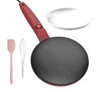 Creatore di crepe, pane | Creatore istantaneo Breakfast Maker - 7,8 pollici Controllo della temperatura elettrico Crepes Crepe Crepe Cucina anti -stick Crepes Creator creatore di crepe