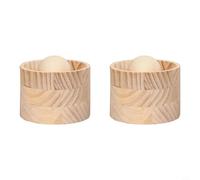 Creatore di gnocchi in legno progettato per uso ripetuto in ambienti di cucina casalinga per realizzare ravioli, empanadas e pierogi (2 pezzi)