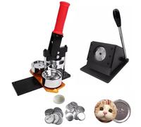 Creatore di magneti per frigorifero da 2,28 pollici (58 mm) - Magnete fai da te, distintivo, apribottiglie e specchio(Press machine Sets)