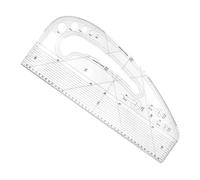 Creatore di modelli di modelli, regola di creazione di - Righello di abbigliamento virgola, strumento di misura di design di,Creatore di metriche per studenti d'arte, designer