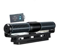 Creatore di onde regolabile per acquario, 4 modalità d'onda e pompa a flusso incrociato silenziosa, perfetta per serbatoi d'acqua dolce e salata, velocità del flusso d'acqua personalizzabile 150 GPH