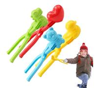 Creatore Di Palle Di Neve Per Bambini - In Silicone Per Ghiaccioli | Giochi Di Giocattoli Con Palle Di Neve Con Manico | Confezione Da 6 Per Ghiaccioli In Silicone Riutilizzabili Per Fes