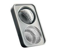 Creatore Di Palline Di Ghiaccio,Accessorio da Cucina Vassoio per Congelatore in Silicone a Forma di Baseball,Macchina per Ghiaccio a | Per Whisky Cocktail Tè Caffè Uso Domestico Esterno Campeggio Picn