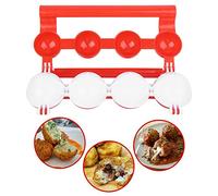 Creatore di polpette, Utensili da Cucina Stampo di polpette farcite Fai-da-Te in Materiale ABS Pratico da Cucinare per Fare polpette