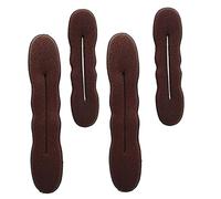 Creatore di spugne per capelli per ciambelle, accessori per lo styling di bigodini per capelli, 4 pezzi