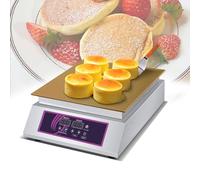 Creatore elettrico antiaderente per pancake con controllo digitale per dolci cotti uniformi, mini torte e soufflé