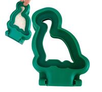 Creatore per panini senza fondo, taglierina per panini per bambini | Produttore di biscotti per pane senza croste | Stampi a forma di stella Dinosau, tagliapasta per biscotti per bambini, bambini