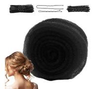 Creatore Per - Strumenti Per Acconciatura Dei Capelli, Inserto Riem | Ciambella Per , Rete Per Capelli Con 70 Clip Per Viaggi Quotidiani In Salone, Matrimoni, Toelettature, Feste, Balli, C