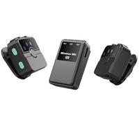 CreatorMic - Mini microfono wireless per iPhone/Android/fotocamera, limitatore, equalizzatore vocale, cancellazione del rumore, rimozione dell'eco, supporto magnetico, clip per video/vlog/YouTube