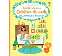 Créatrice de mode: Décoratrice d'intérieur. Avec plus de 450 autocollants