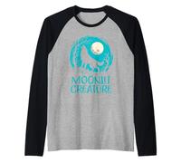 Creatura al Chiaro di Luna Maglia con Maniche Raglan