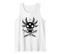 Creatura Axolotl Gotica Mistica Ossa Rituali Canotta