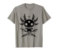 Creatura Axolotl Gotica Mistica Ossa Rituali Maglietta