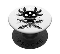 Creatura Axolotl Gotica Mistica Ossa Rituali PopSockets PopGrip Adesivo