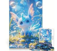 Creatura Blu Un magico puzzle della foresta per ragazzi 1000 pezzi Stimola la mente Rilassati Bordi uniformi Elegante regalo di Natale (38x52cm)