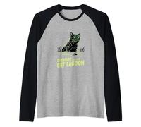 Creatura della Laguna dei Gatti Maglia con Maniche Raglan
