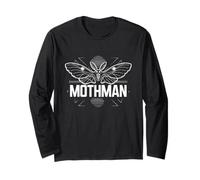 Creatura Notte Urbana Cryptid Mothman Maglia a Manica