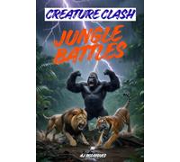 Creature Clash Jungle Battle: Epic Tiger vs. Lion and Gorilla vs. Crocodile: Tournament with Real Animal Facts!