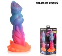 Creature Cocks Aqua-Cock Dildo Mostruoso Fosforescente in Silicone Protuberanze