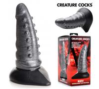 Creature Cocks Beastly Dildo Mostruoso Tentacolare in Silicone Grigio