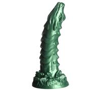 Dildo Silicone Mostruoso di Cockness con Ventosa (Verde)
