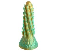 Cazzi Creatura Stegosaurus - dildo in silicone spinoso - 20cm (verde)