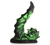 Creature Cocks Glowzilla Glow-in-the-Dark Silicone Dildo Green