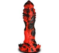 CREATURE COCKS Grim Reaper Dildo in silicone per uomini, donne e coppie. Solido e flessibile, forte base di aspirazione, dildo fantasy, consistenza unica. Silicone premium senza ftalati e sicuro per